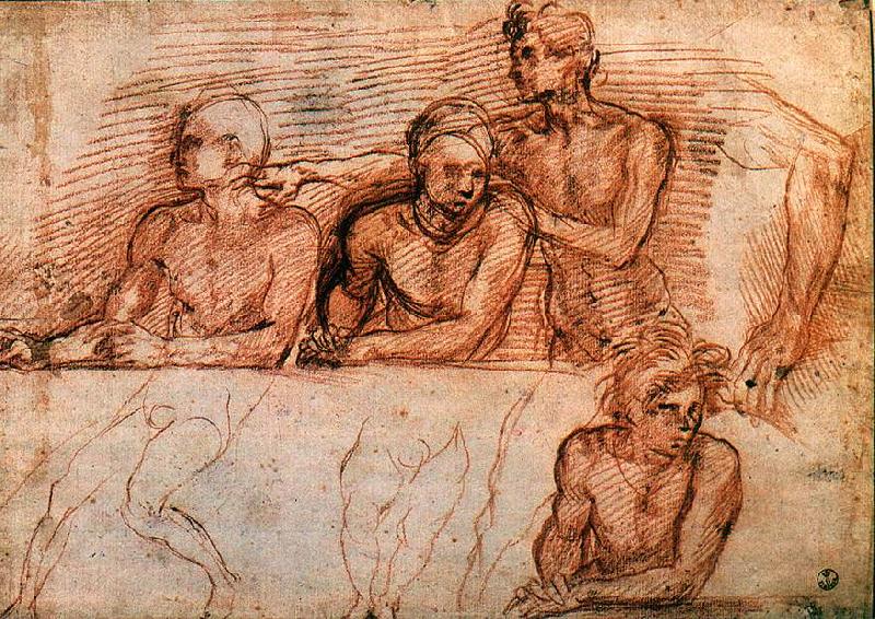 Andrea del Sarto Last Supper (study) gfgggf